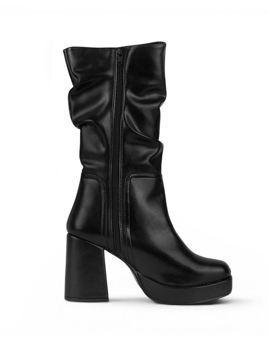 Bota Media pierna 8518-343-A de Sintético para mujer 6