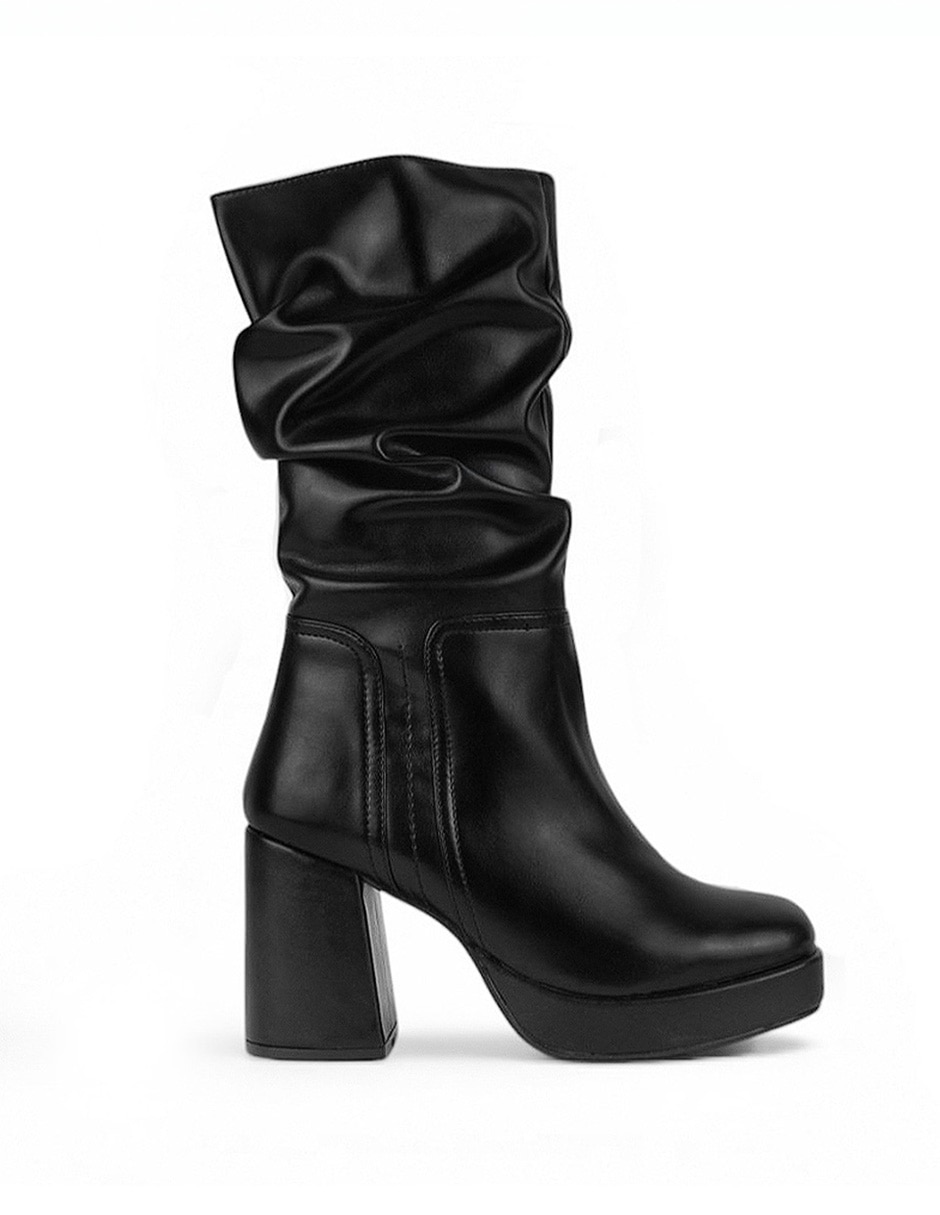 Bota Media pierna 8518-343-A de Sintético para mujer 7