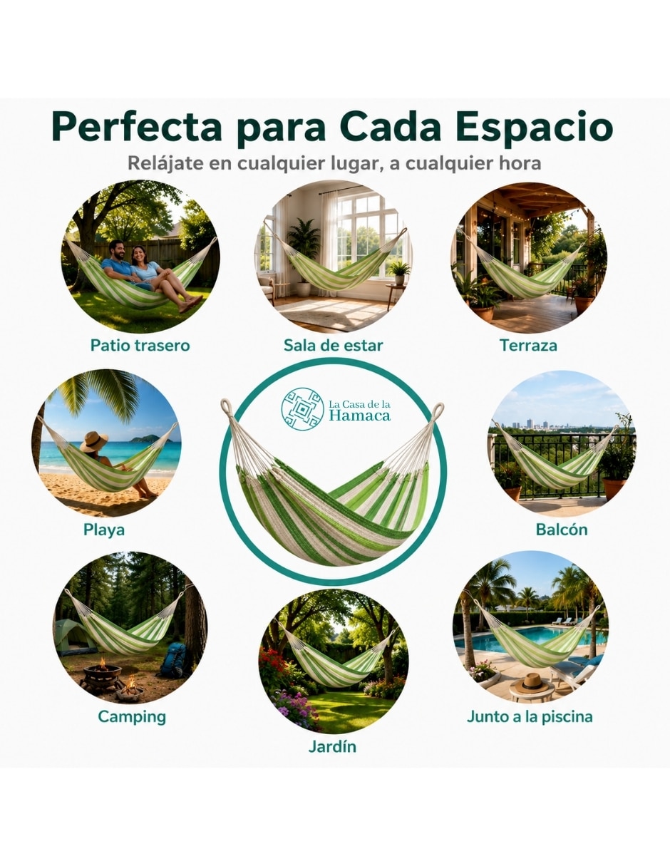 Hamaca artesanal La Casa de la Hamaca
