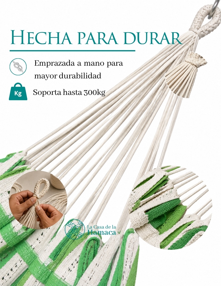 Hamaca artesanal La Casa de la Hamaca