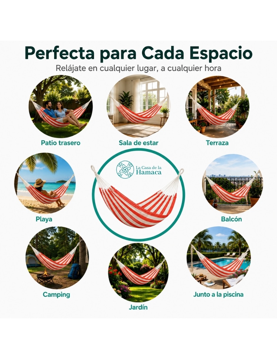 Hamaca artesanal La Casa de la Hamaca