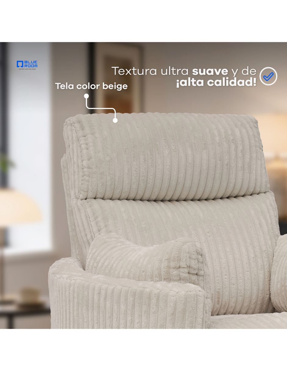 Reclinable de tela 2