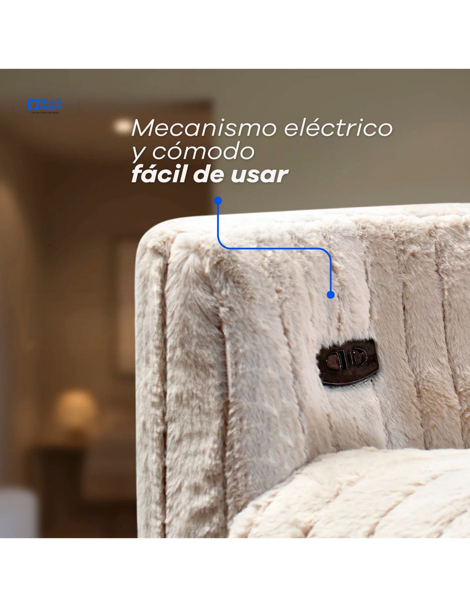 Reclinable de tela 3