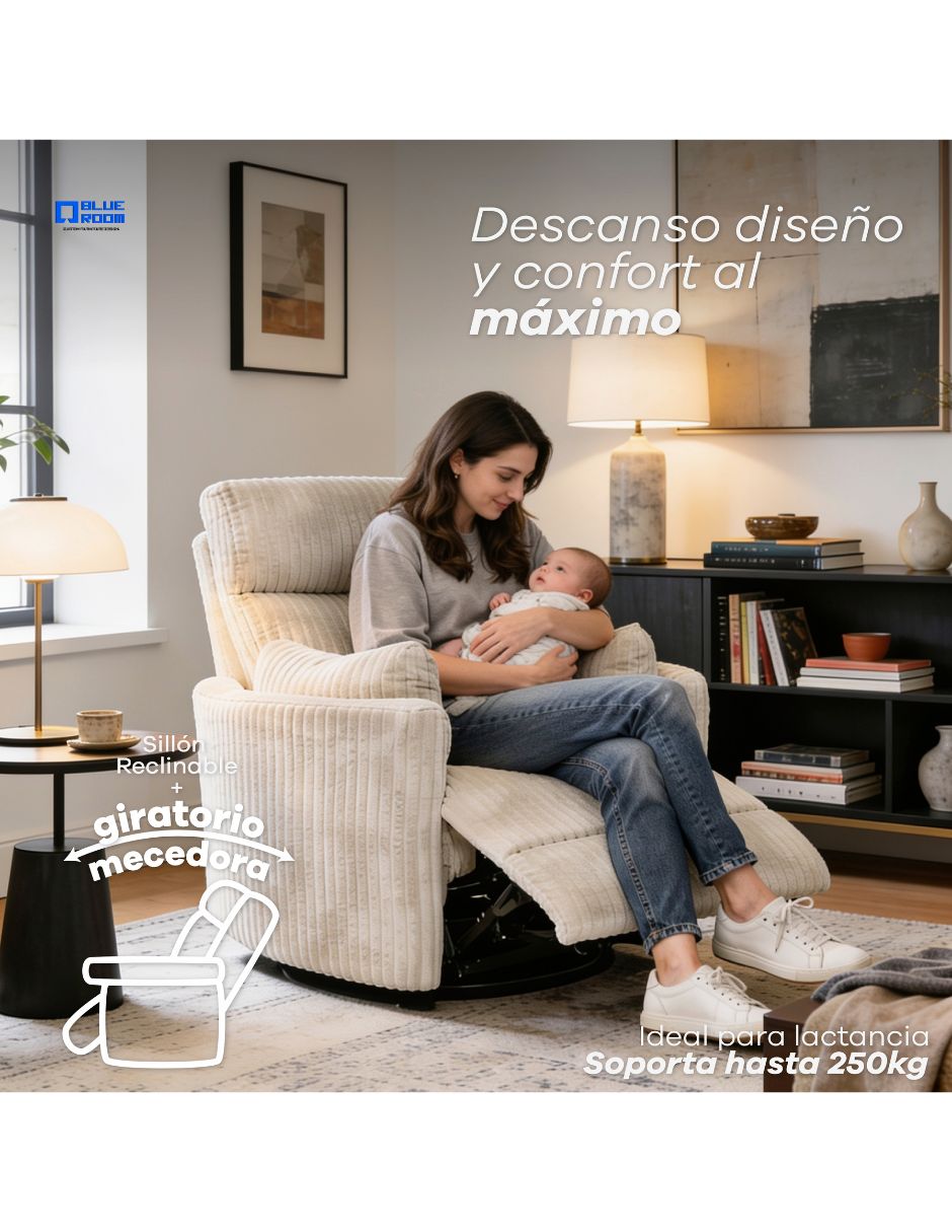 Reclinable de tela 4