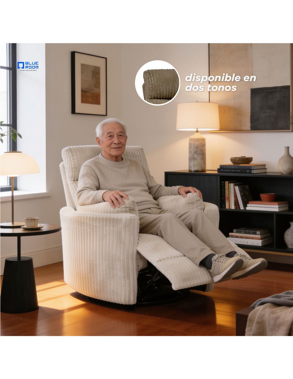 Reclinable de tela 6
