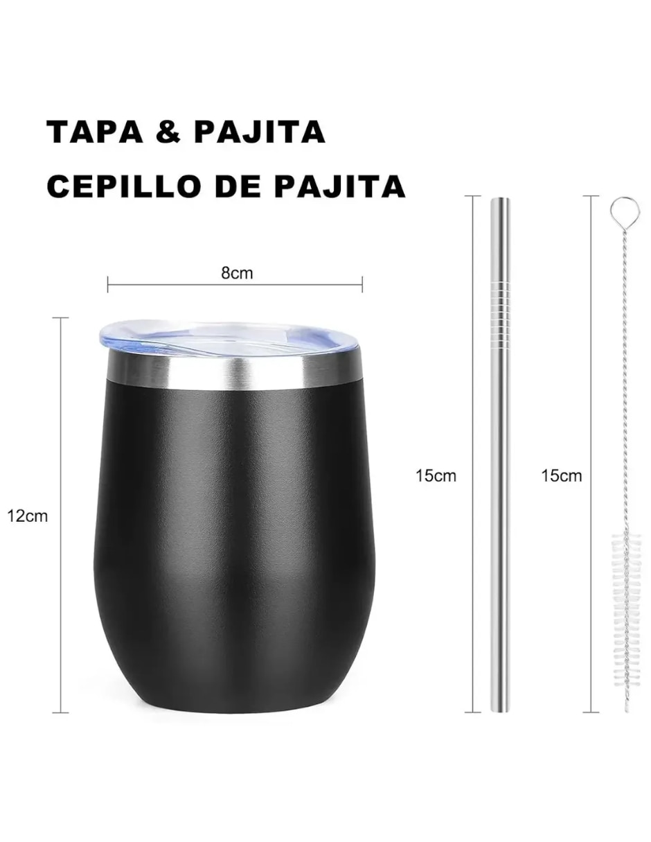 Set termo con tapa a presión 360 ml 5