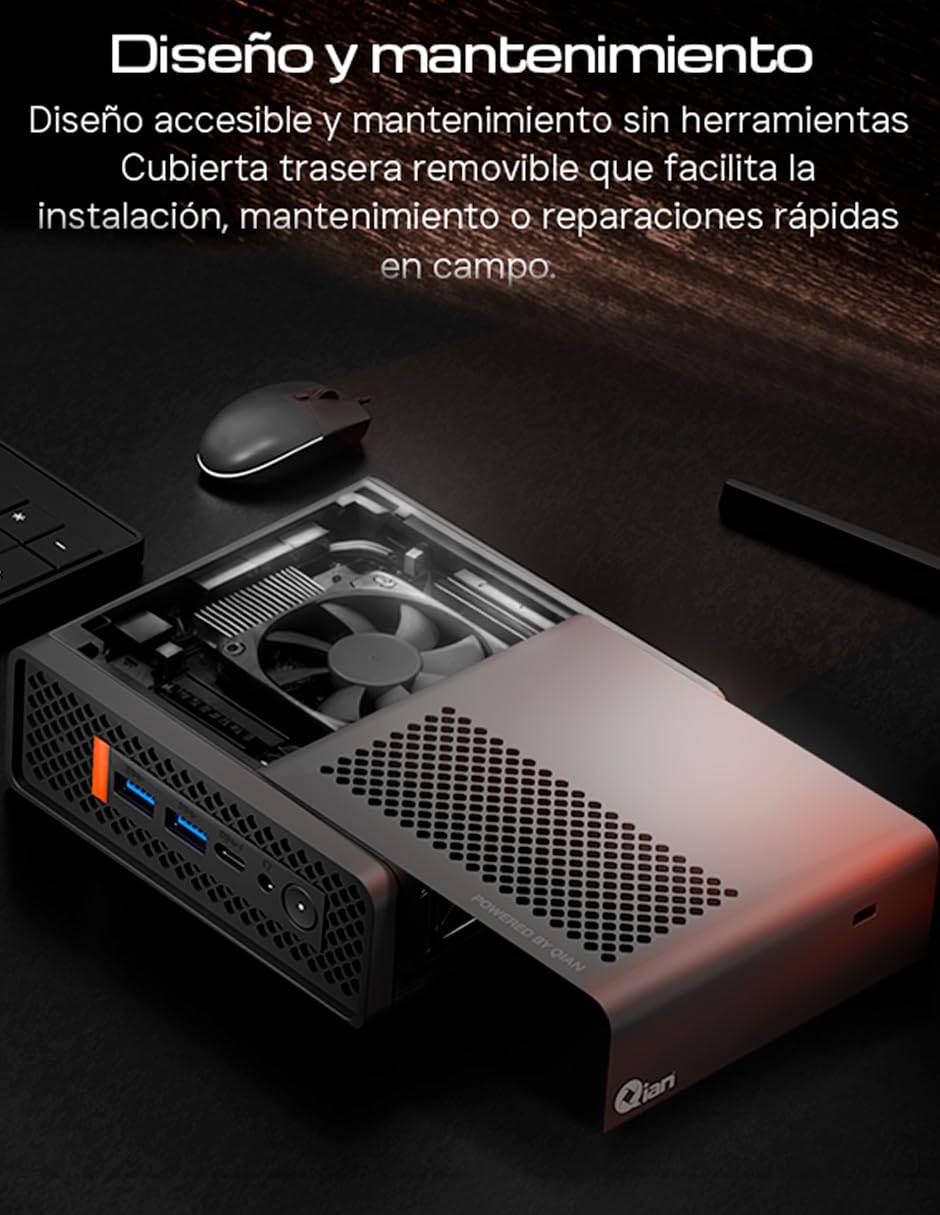 Mini PC QII-12A15 Intel Core i5 Intel Iris Xe 16 GB RAM 512 GB 7