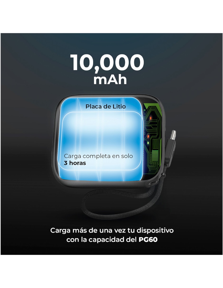 Batería portátil 10000 mAh 2