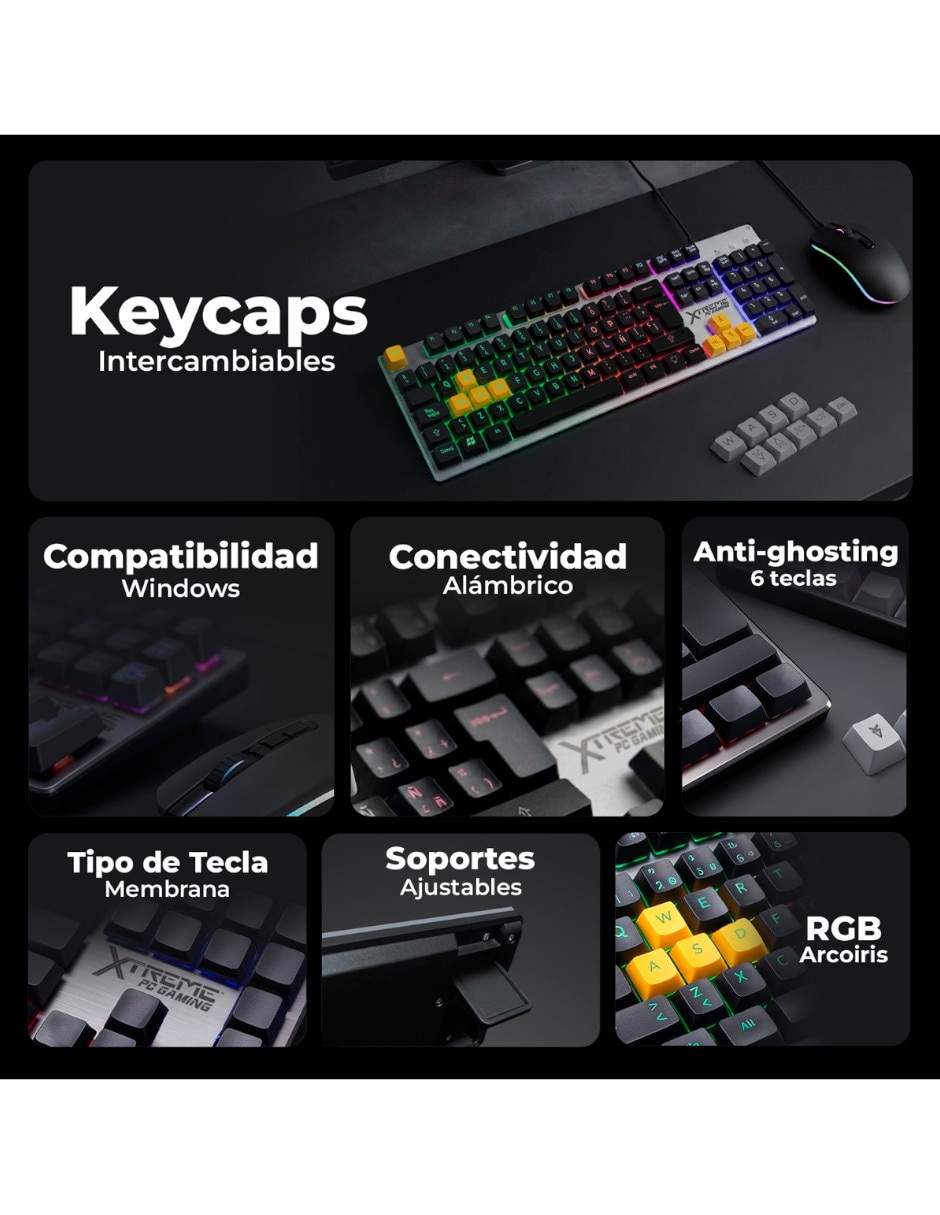 Mouse y teclado KXTGK2YG 3