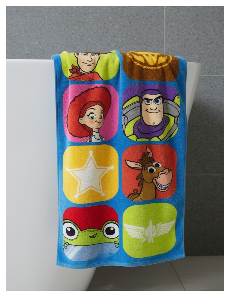 Toalla Toy Story 5 de algodón 2
