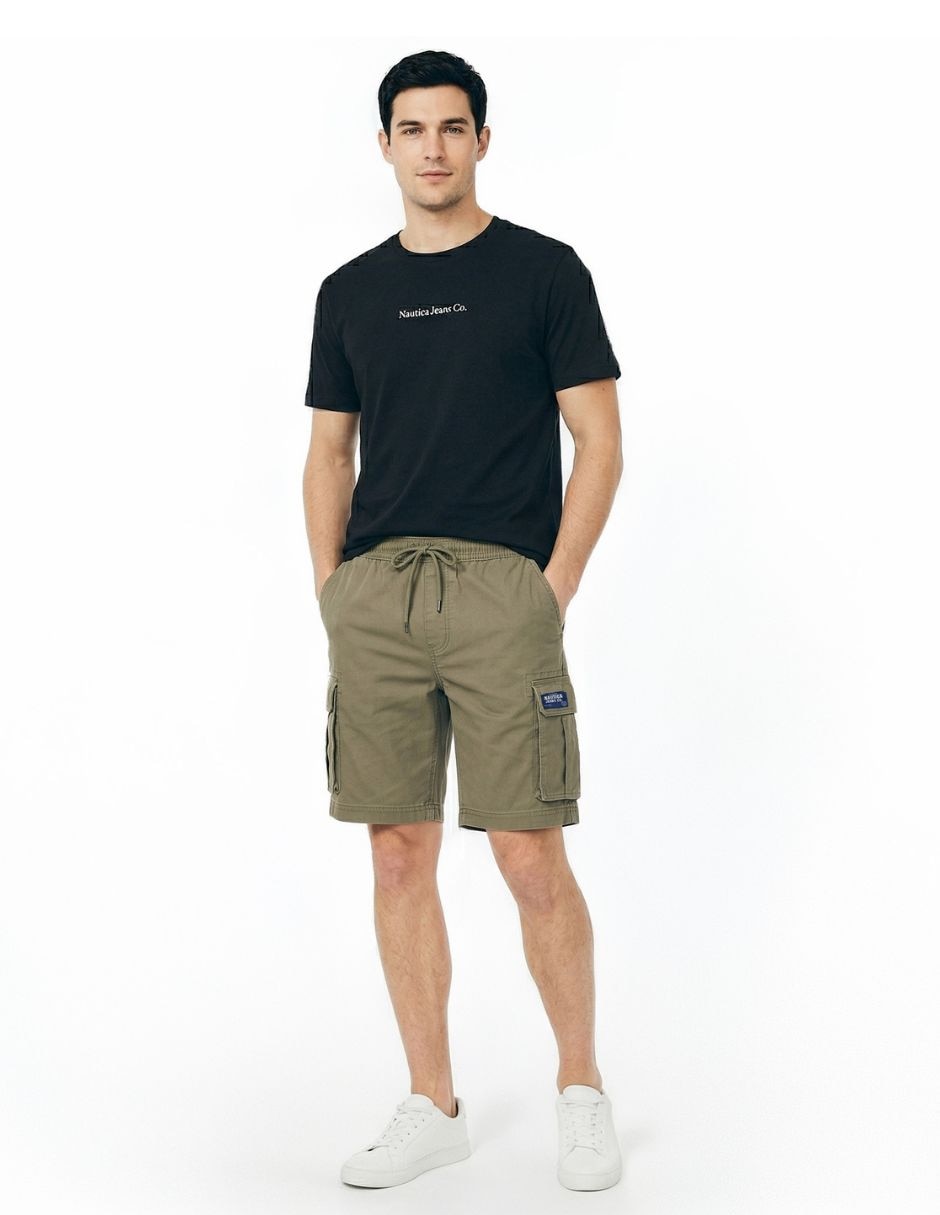 Bermuda de algodón para hombre