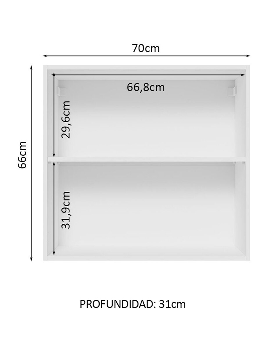 Alacena armable Lux MDP 10