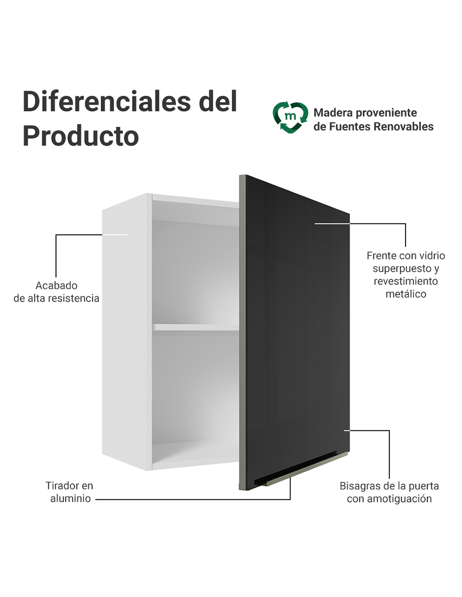 Alacena armable Lux MDP 6