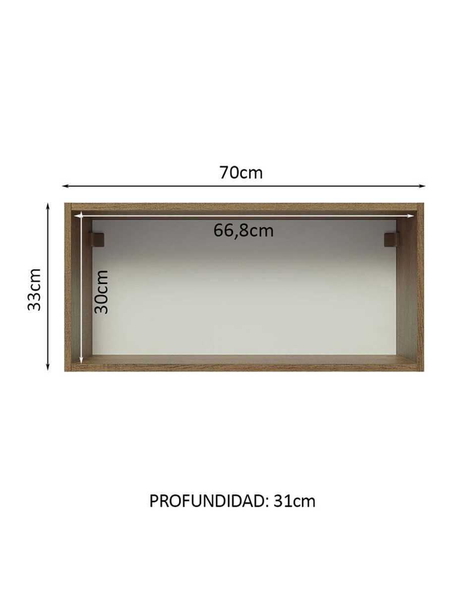 Alacena armable Lux MDP 10