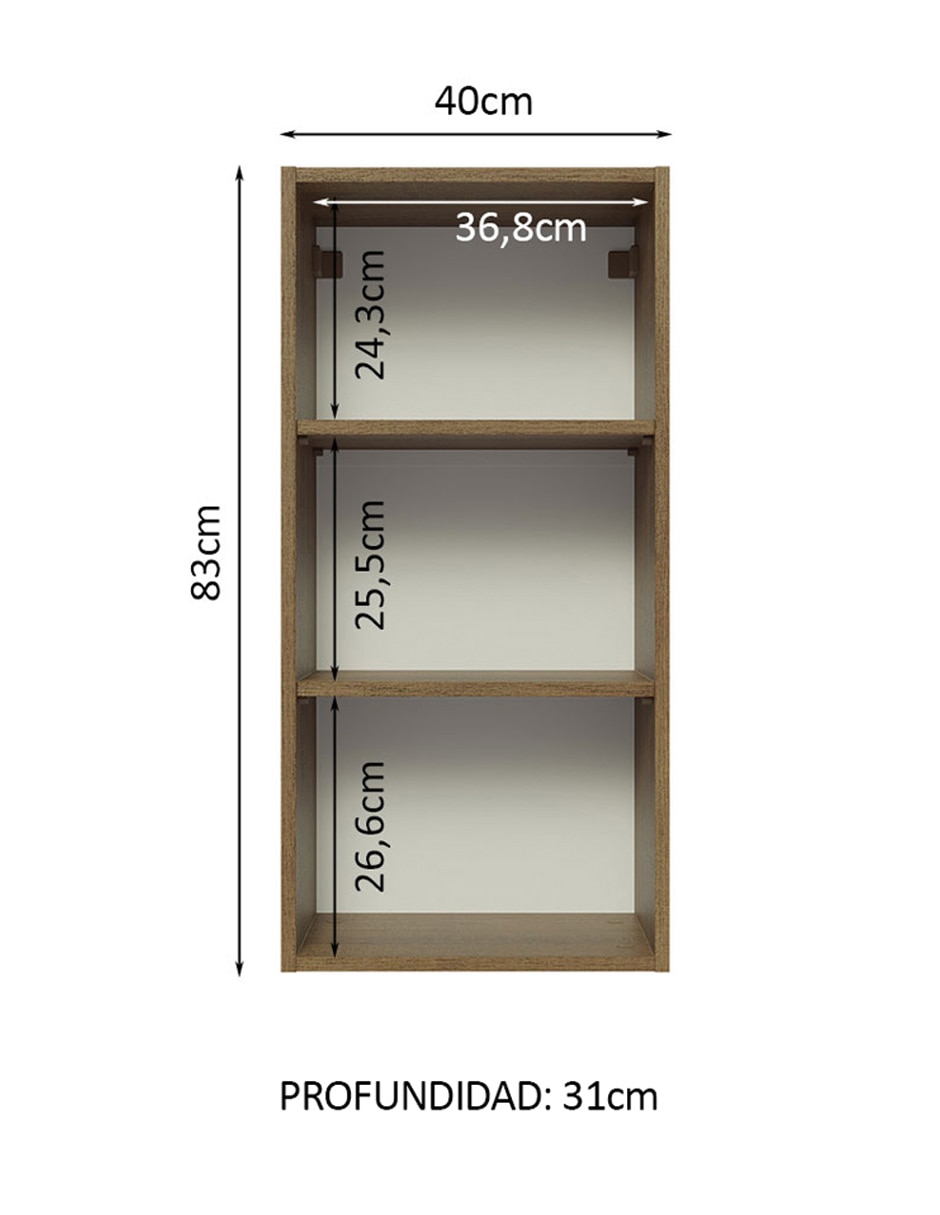 Alacena armable Lux MDP 11