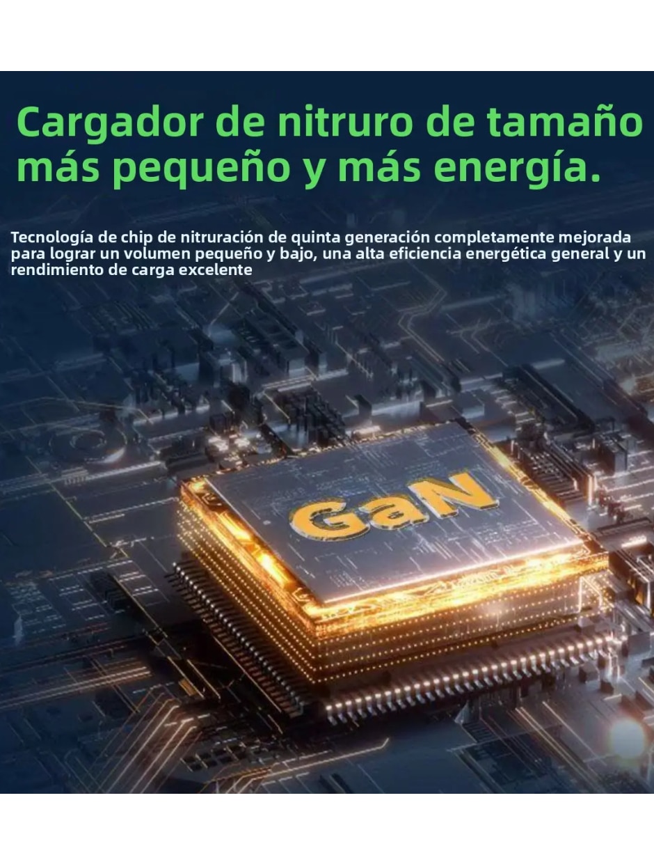 Cargador pared Lightning + USB tipo C 45 W 7