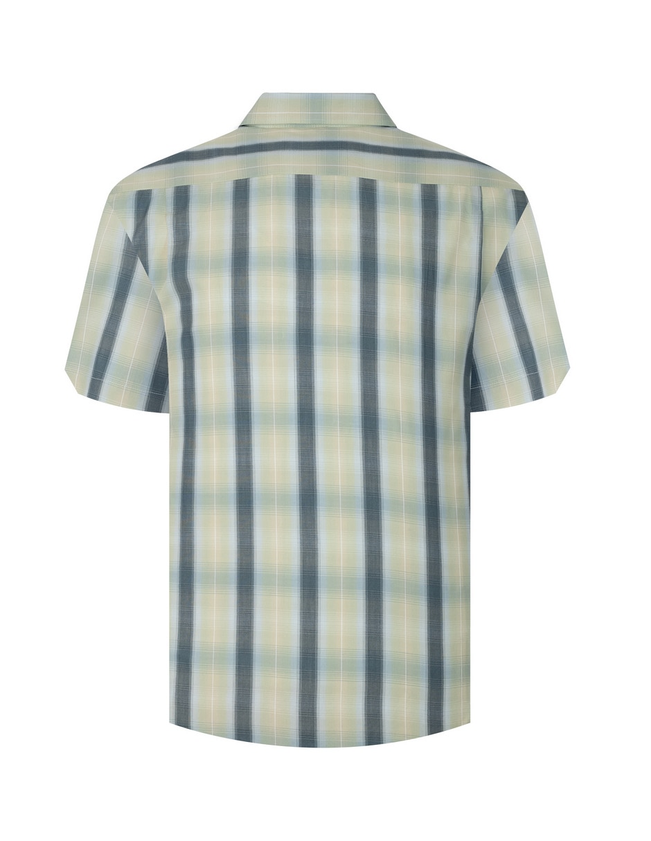 Camisa casual de algodón manga corta para hombre 2