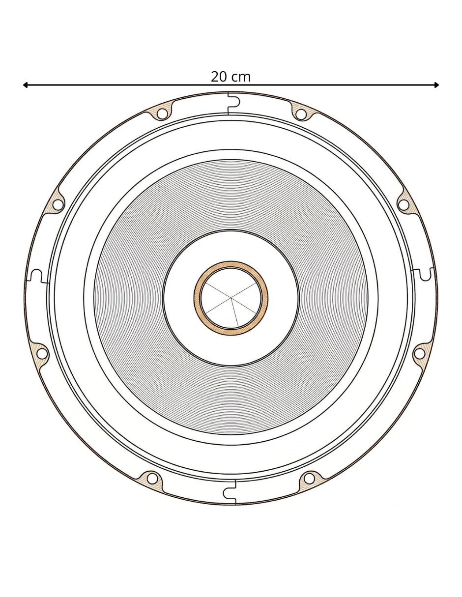 Bocina EVX8MB 9