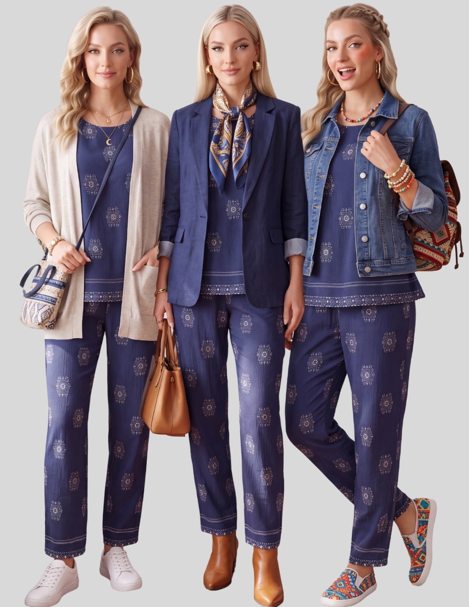 Conjunto malabis para mujer