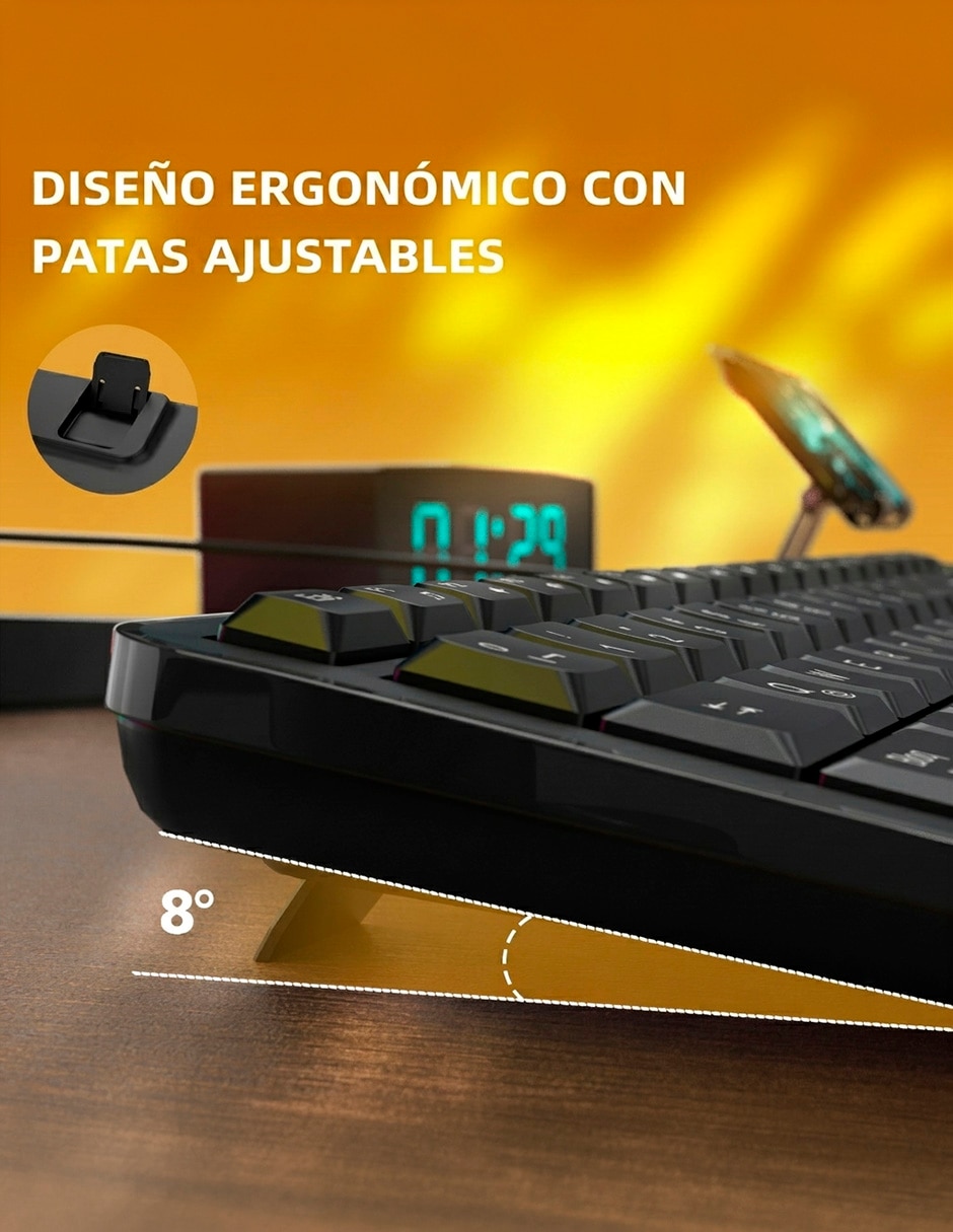 Mouse y teclado BS-7092 2