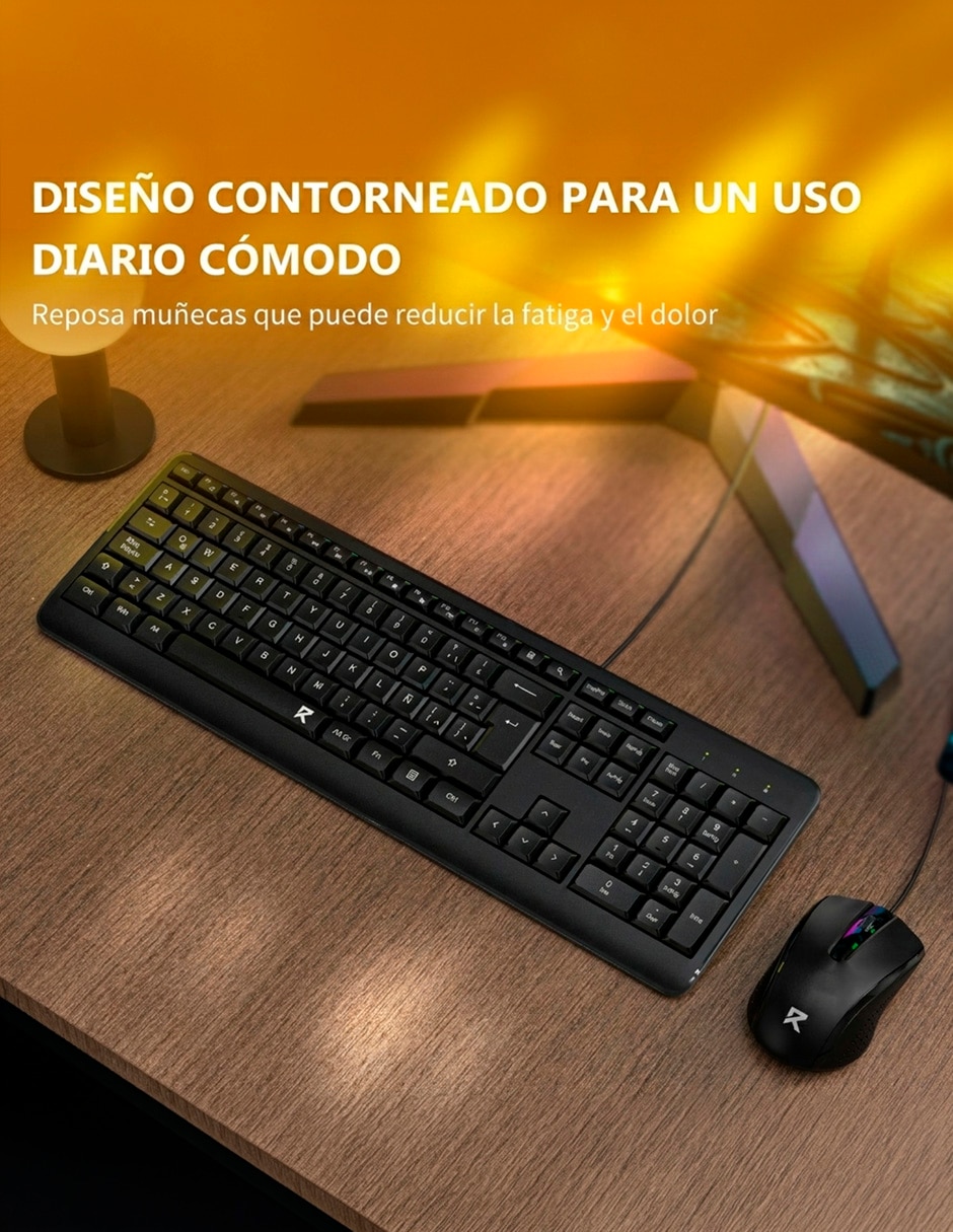 Mouse y teclado BS-7092 4
