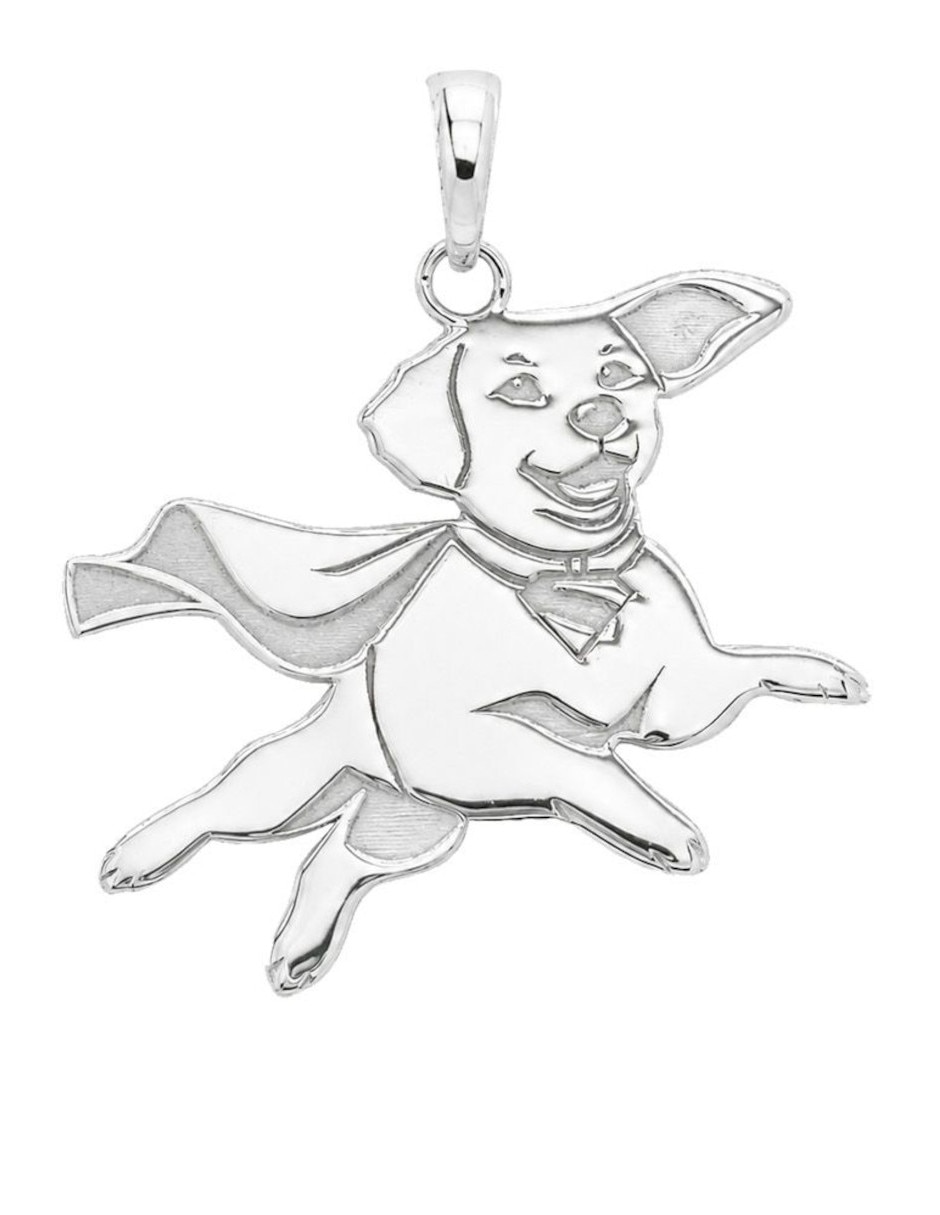 Dije de perro CRISTAL JOYAS de Plata P 925