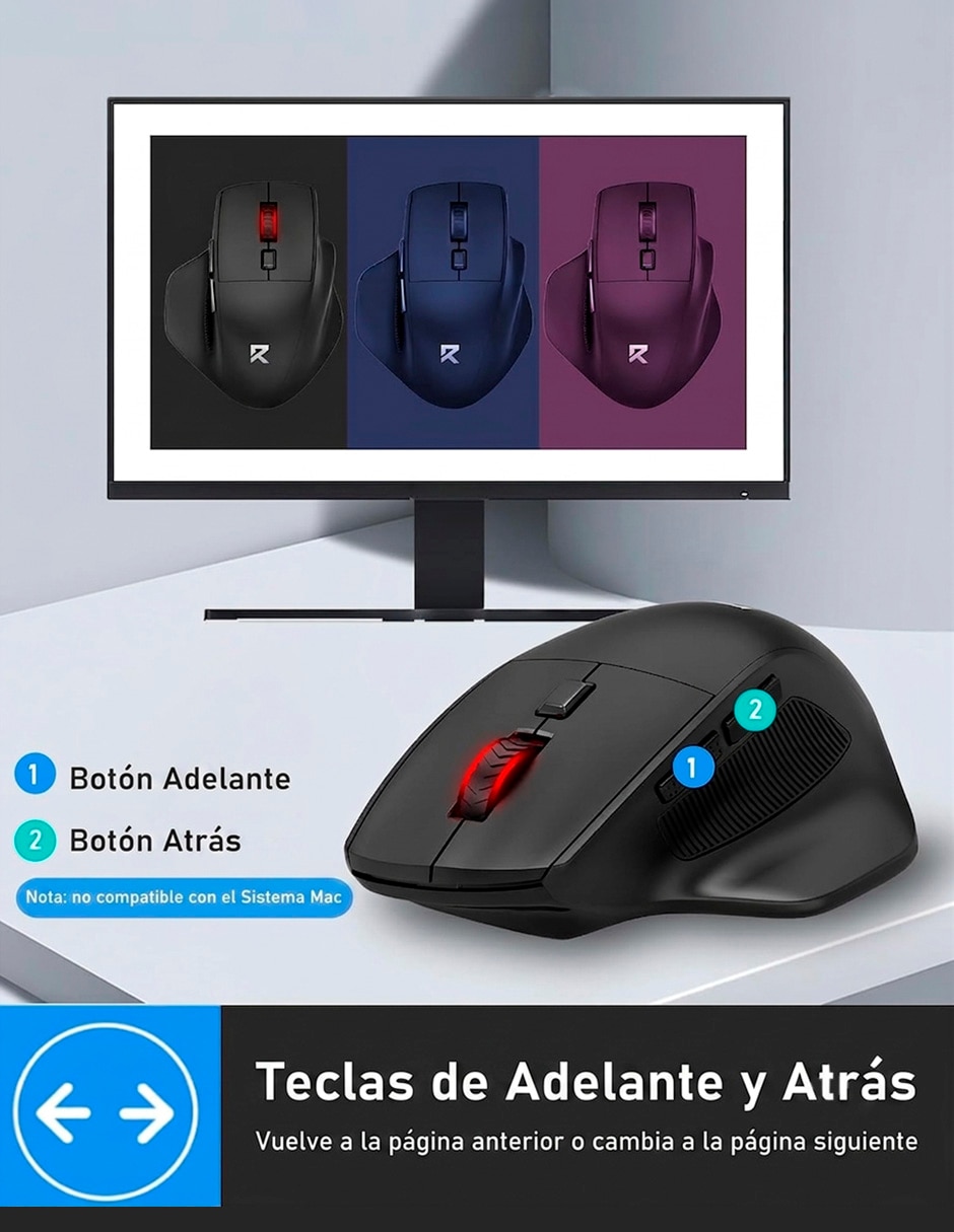 Mouse Gamer Inalámbrico BM-2839 BM-2839 2