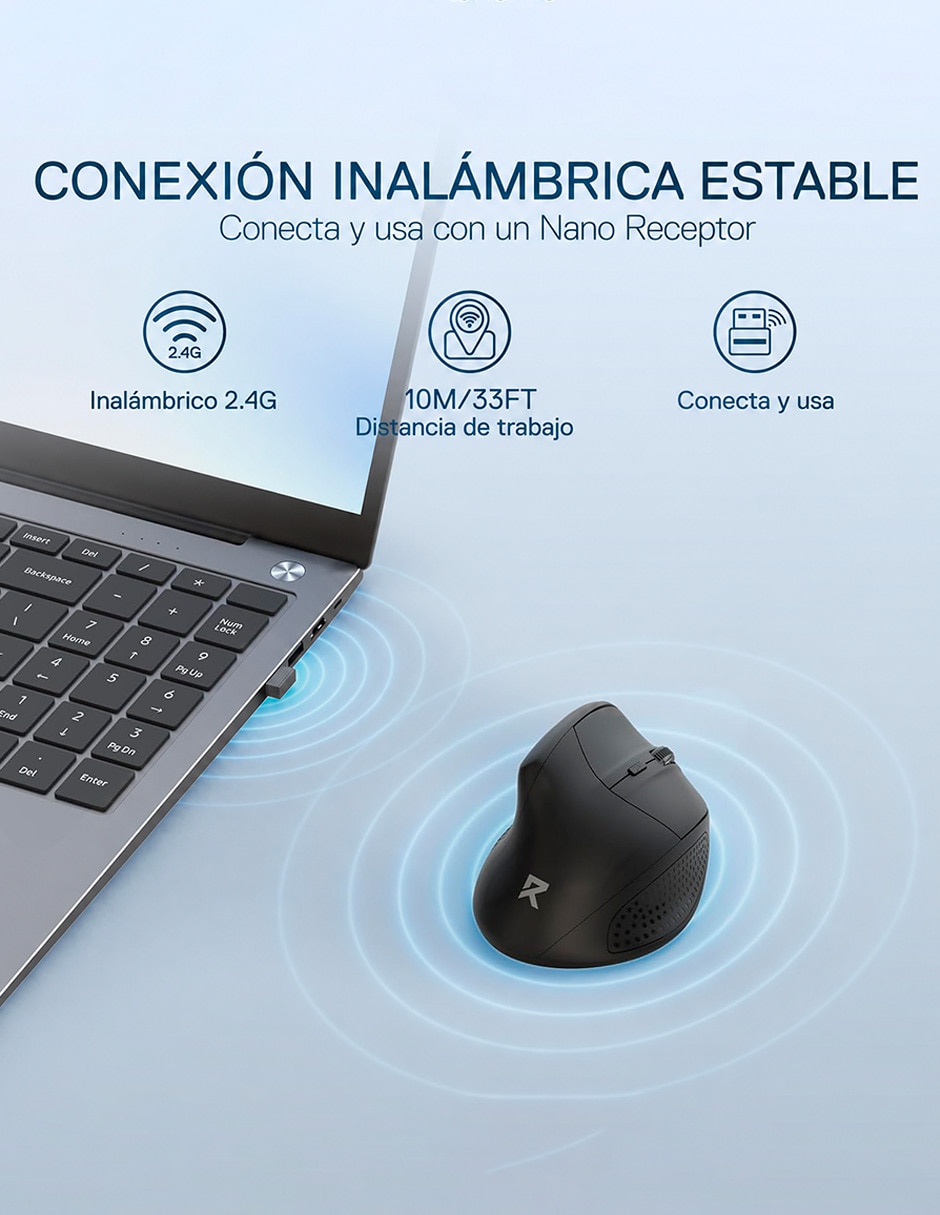 Mouse gamer Inalámbrico BM-4033 BM-4033 6