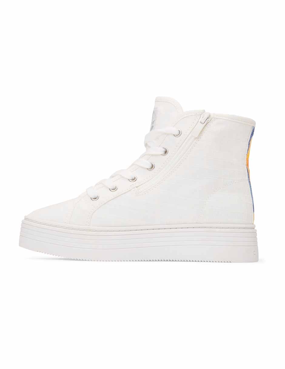 Tenis roxy sheilahh 2 mid shoe wht para hombre