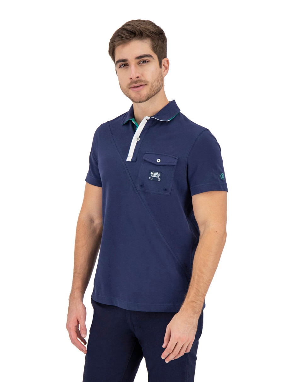 Playera tipo polo para hombre