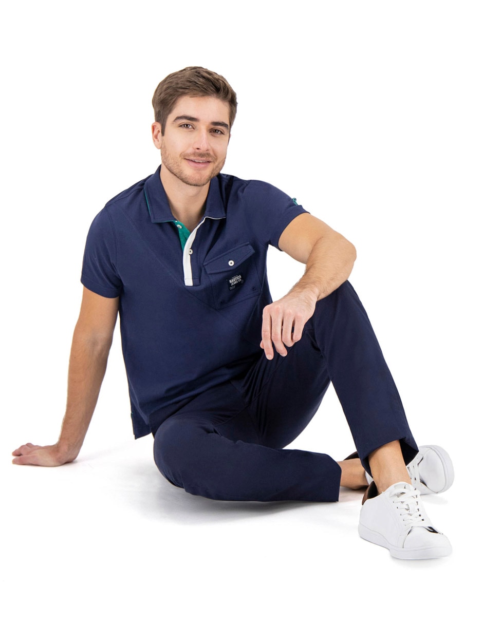 Playera tipo polo para hombre 4