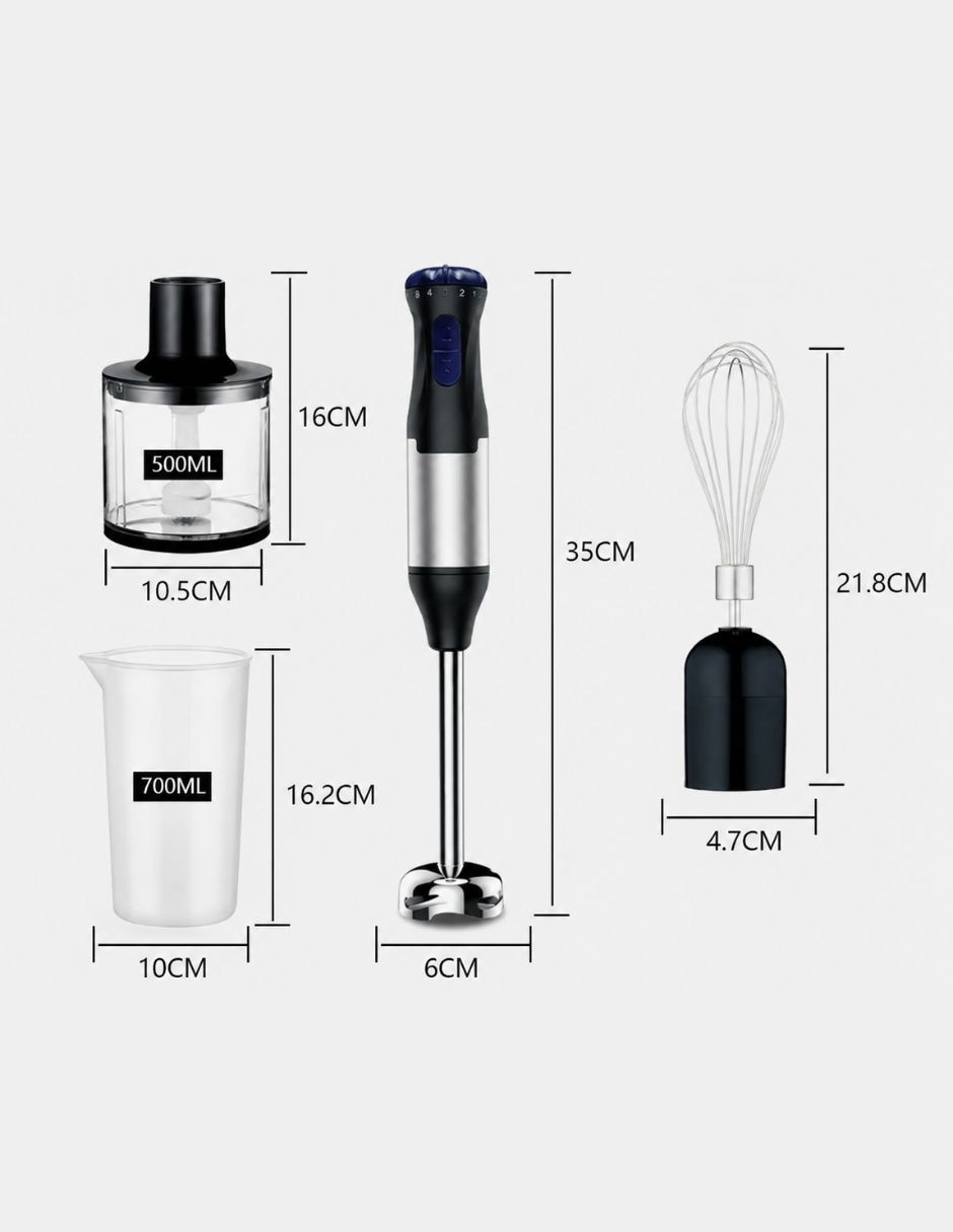 Kit de licuadora 1711 5 velocidades 4