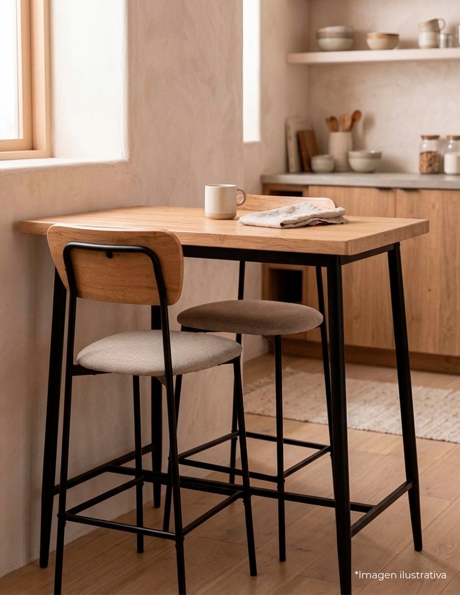 Antecomedor MONTPELLIER para 2 personas de MDF Antecomedor MONTPELLIER para 2 personas de MDF