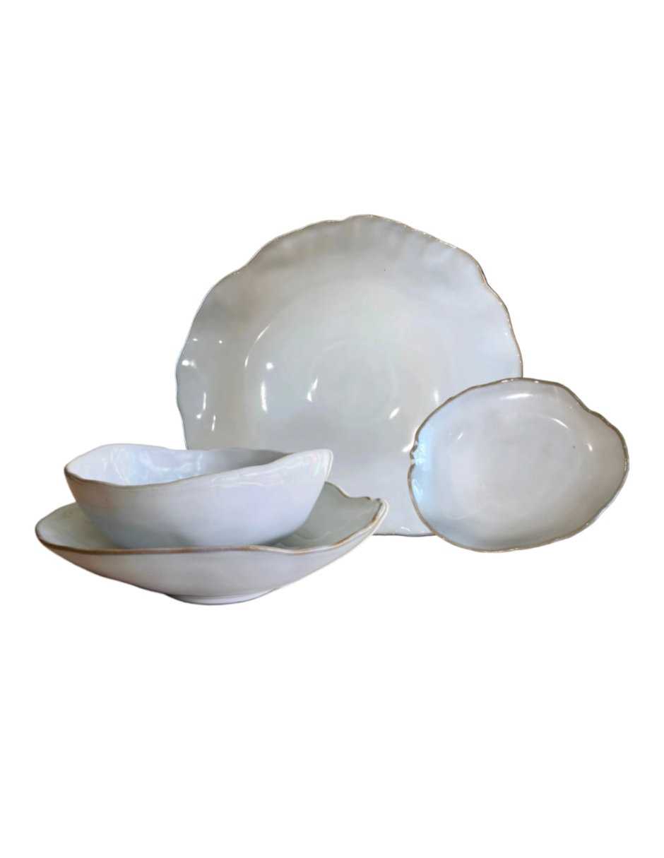 Vajilla cerrada Johann & Home de porcelana