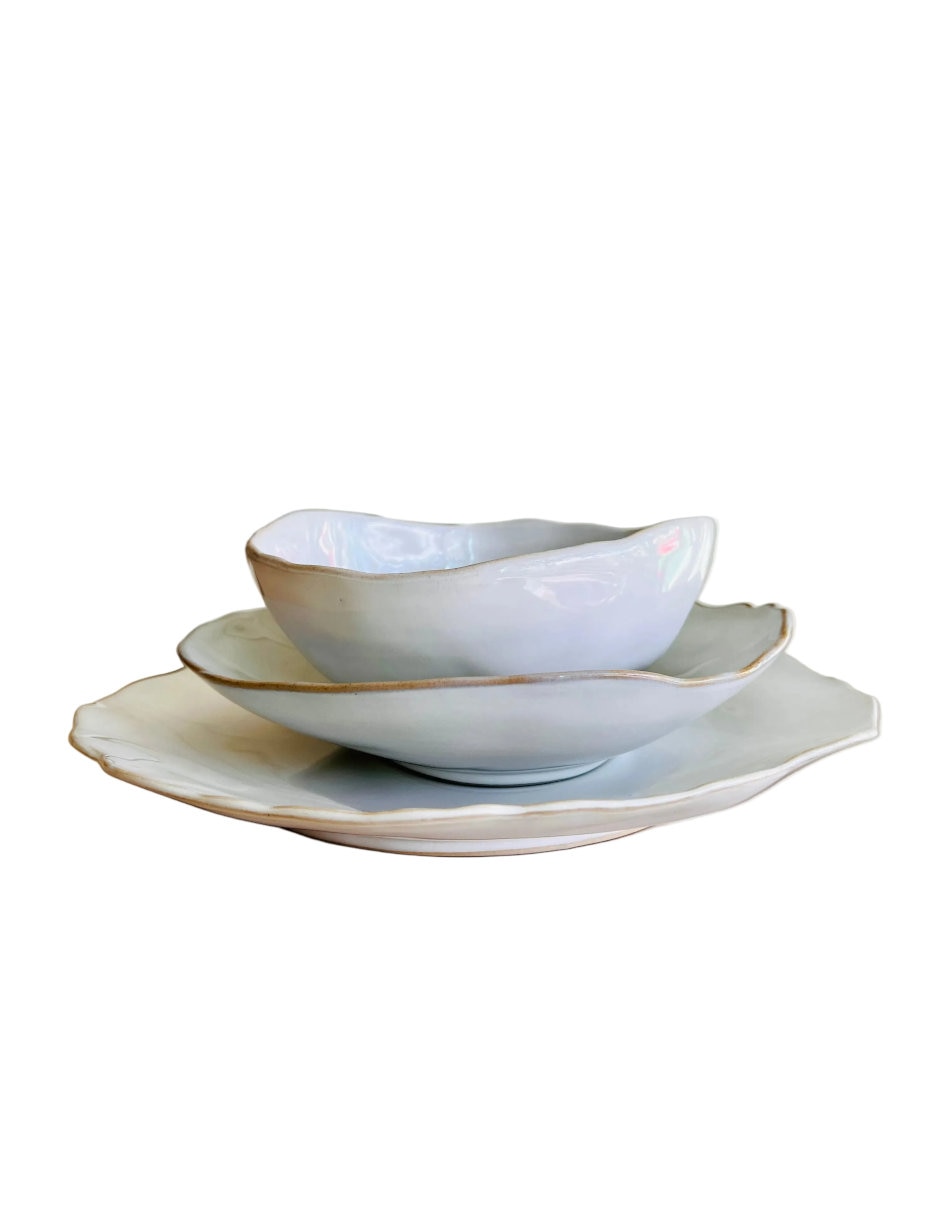 Vajilla cerrada Johann & Home de porcelana