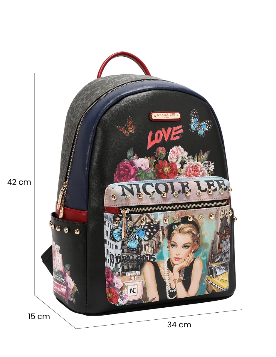 Mochila casual sabina imagines impermeable para mujer 6