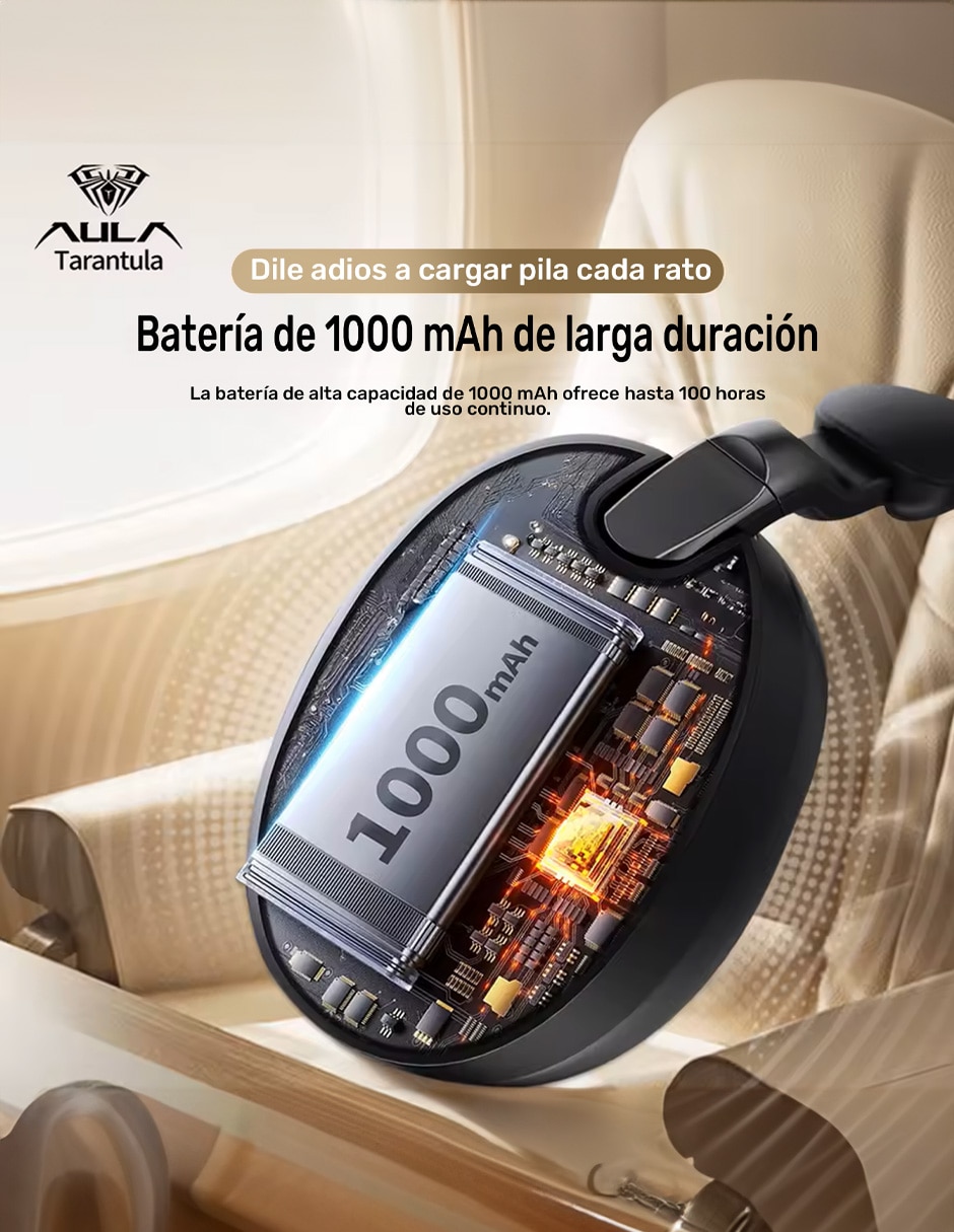 Audífonos gamer Aula alámbricos e inalámbricos A500