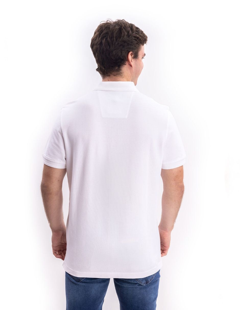 Playera nautica jeans cuello polo para hombre