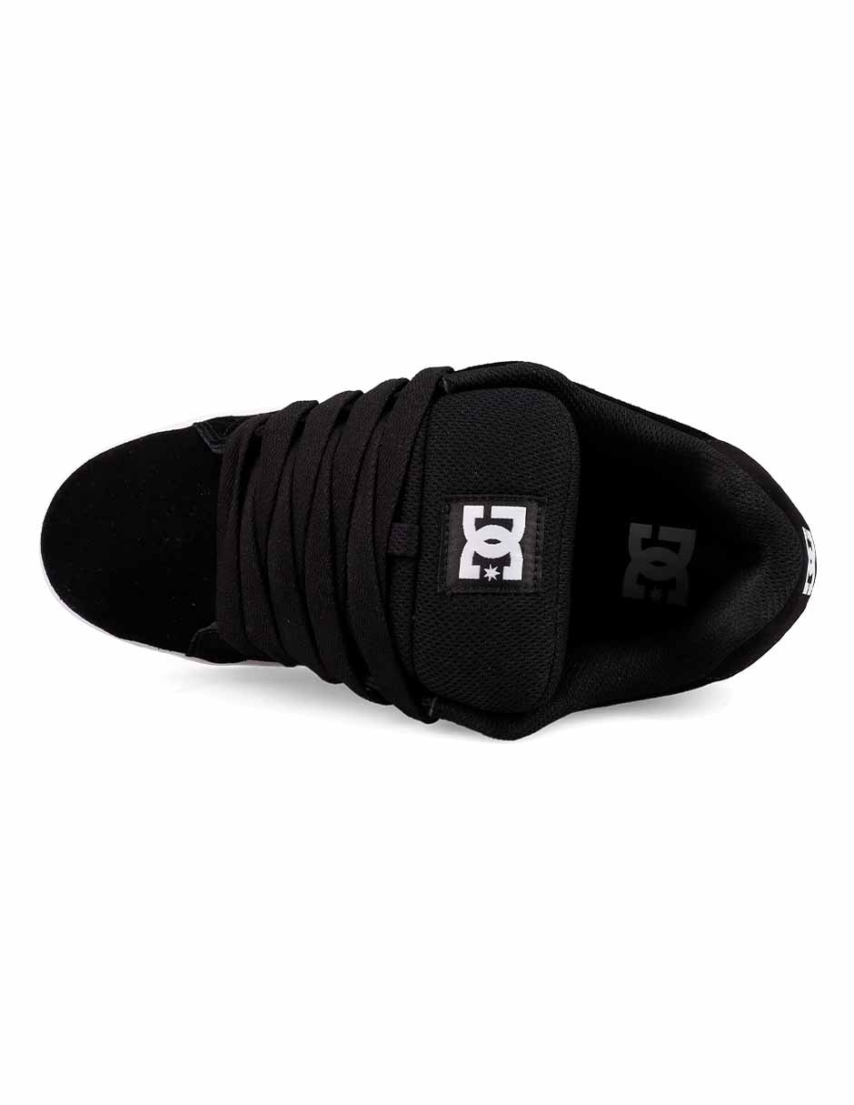 Tenis dc shoes gaveler suede para hombre
