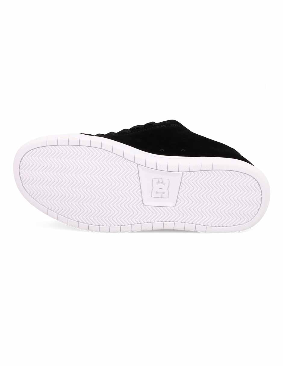 Tenis dc shoes gaveler suede para hombre