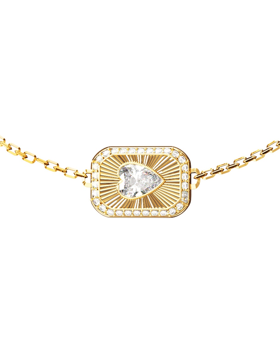 Brazalete con zirconia cúbica crystal love 3