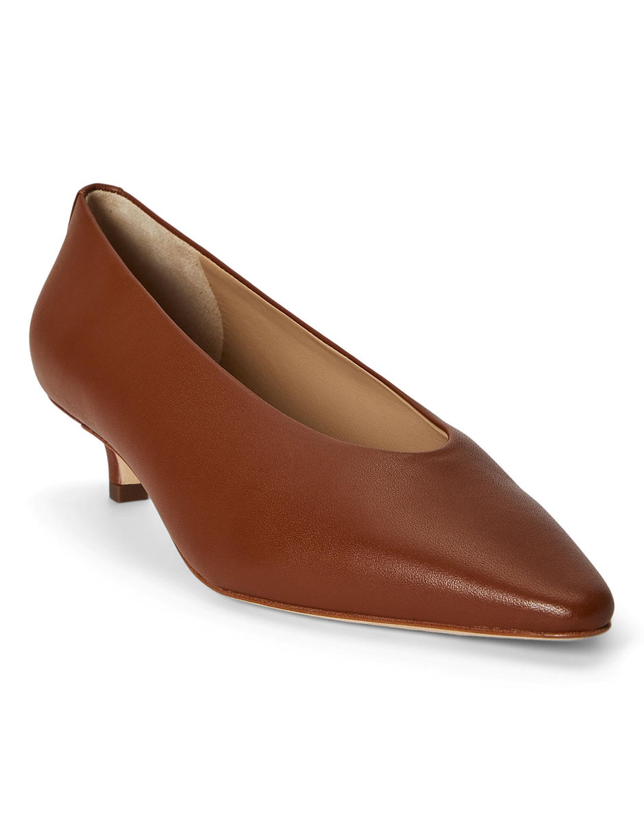 Zapato de piel para mujer