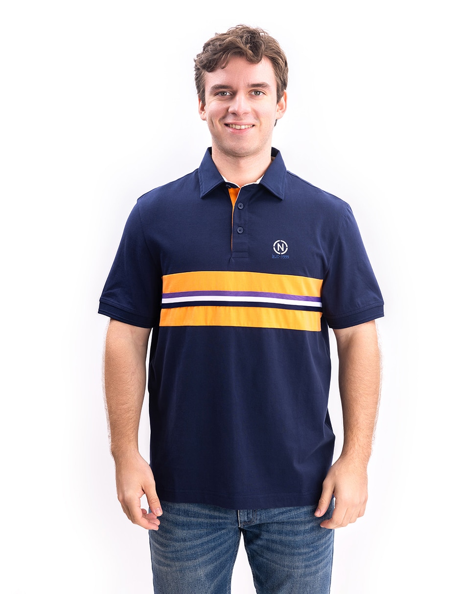 Playera cuello polo para hombre