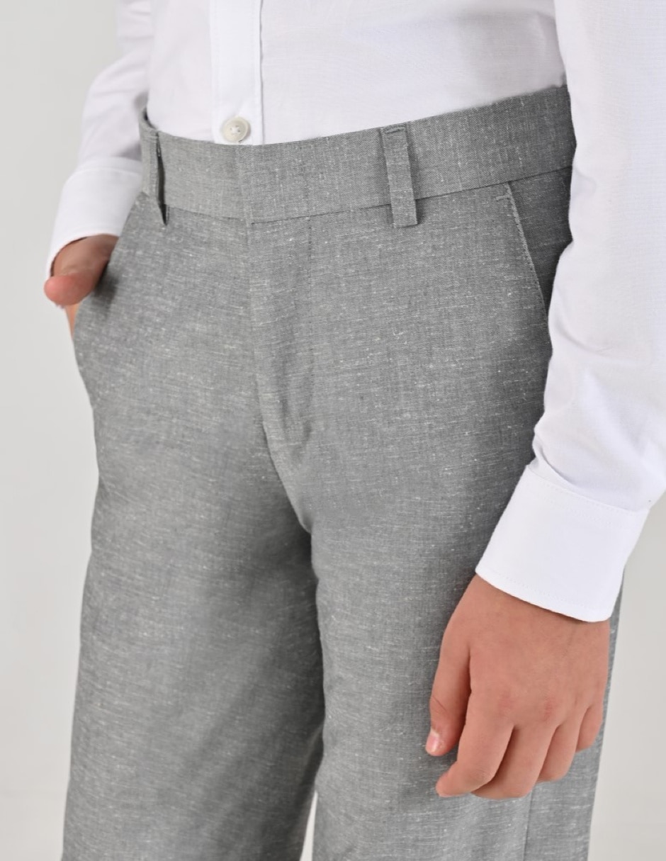 Pantalón de vestir básico para niño 4