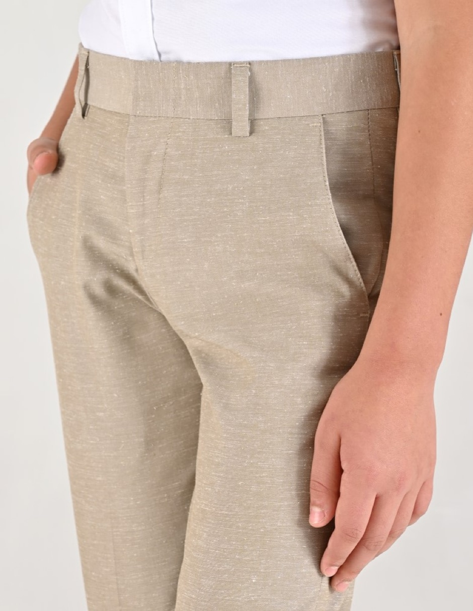 Pantalón de vestir yale básico para niño