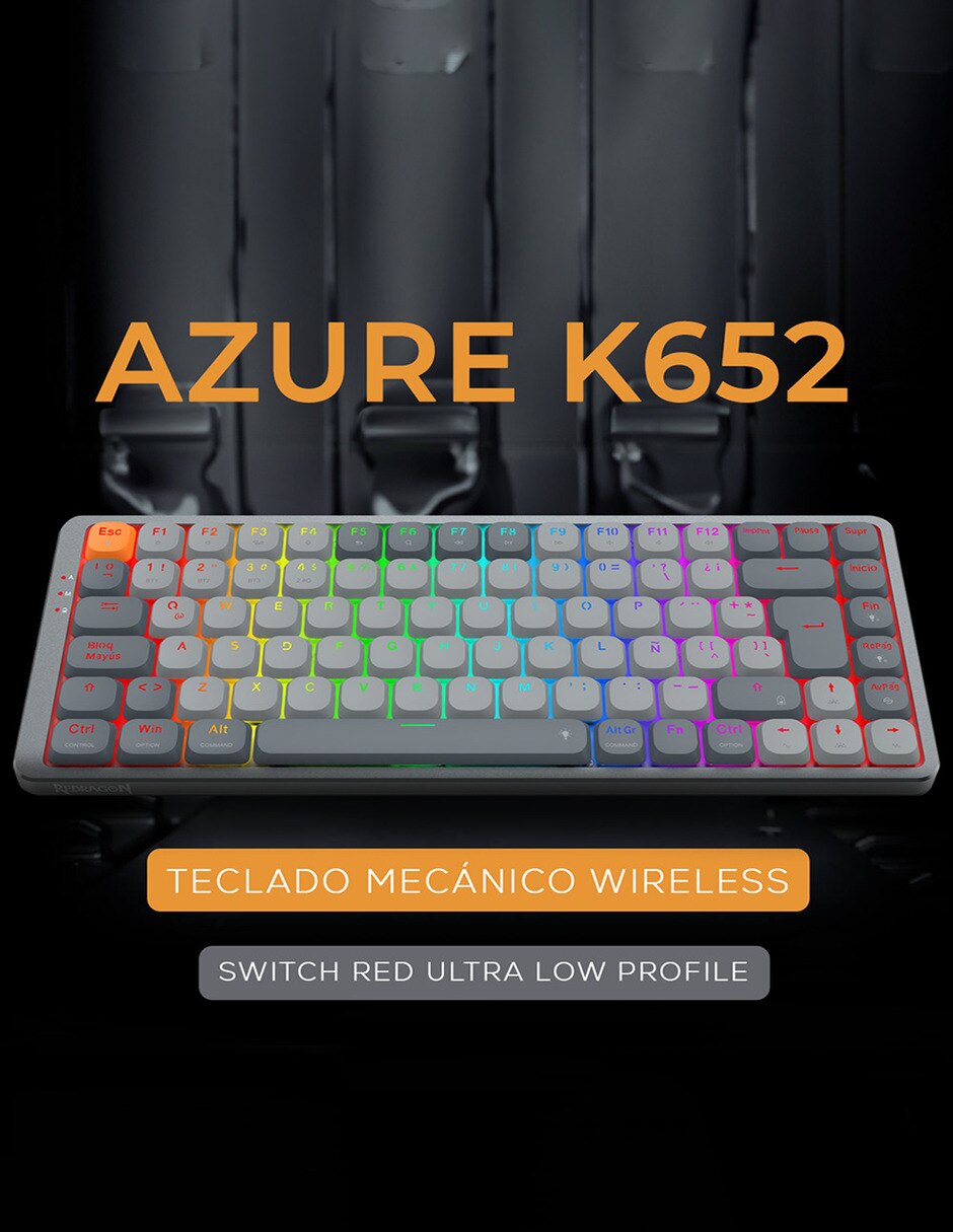 Teclado alámbrico e inalámbrico K652GG-RGB-PRO-SP 3