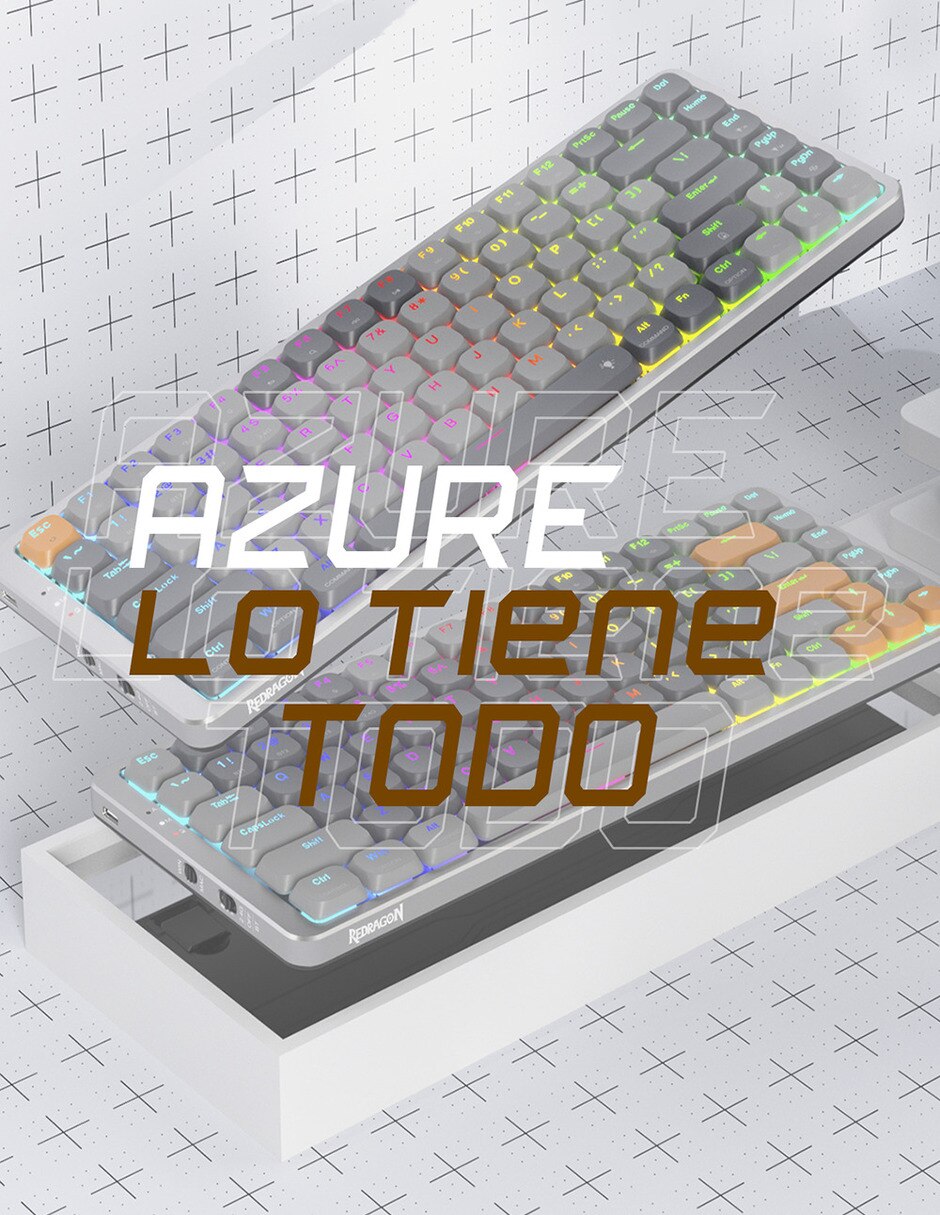 Teclado alámbrico e inalámbrico K652GG-RGB-PRO-SP 4