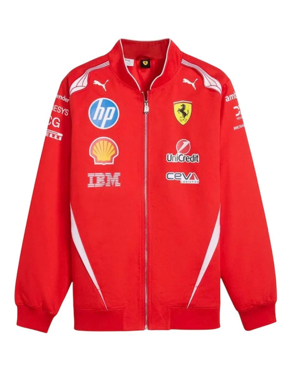 Chamarra para motorsport ferrari f1 de hombre