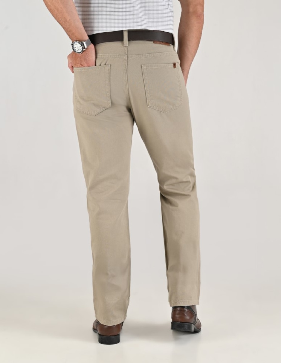 Jeans regular yale básico para hombre
