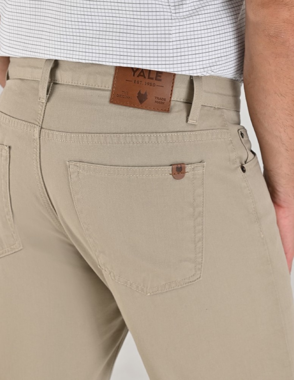Jeans regular yale básico para hombre